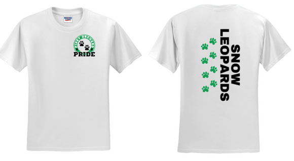 POES - Snow Paws - Shirt (Short Sleeve or Long Sleeve) (White or Grey) (Youth or Adult)