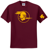 MC Fightin' Knights - Short Sleeve T Shirt (Burgundy, Gold, Grey or Black)