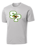 Green Hornets Travel Baseball - SP Performance Short Sleeve T Shirt (Forest Green, White or Silver)