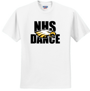 NHS Dance - White Short Sleeve Shirt