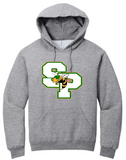 Green Hornets Travel Baseball - SP Hoodie Sweatshirt (Grey, Forest Green or White)