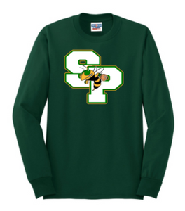 SP Baseball - SP Long Sleeve T Shirt (Grey, White or Forest Green)