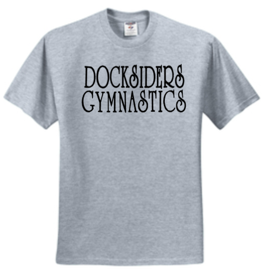 Docksiders - Letters - Short Sleeve Shirt (White, Black or Grey)