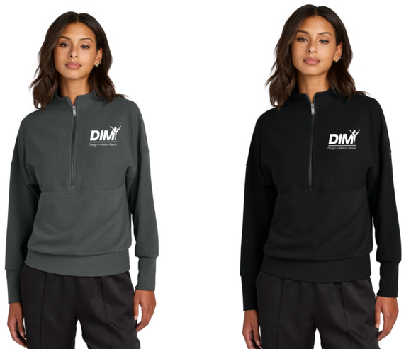 DIM - Women's Linear Mercer Mettle 1/4 Zip (Storm Grey or Black)
