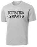 Docksiders - Letters- SS Performance Shirt (White, Grey or Black)