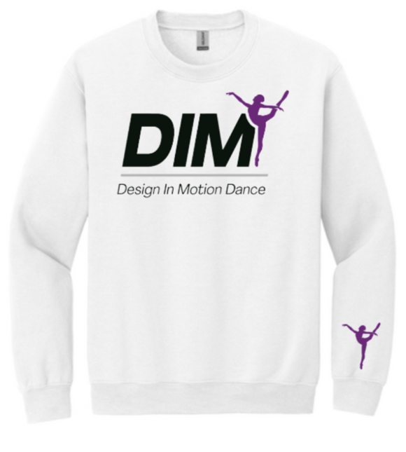 DIM - White Crewneck Sweatshirt