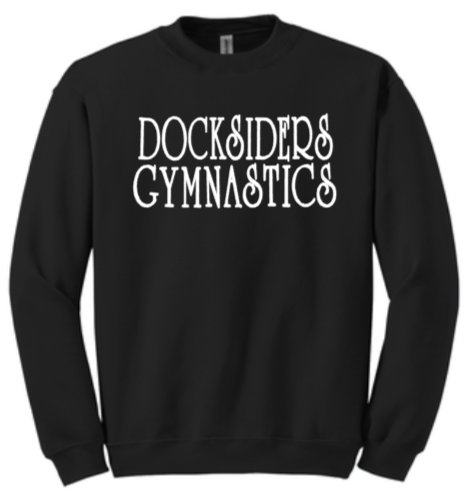 Docksiders - Letters - Crew Neck Sweatshirt (White, Black or Grey)