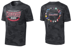 2025 AACPS CHAMPS - Iron Grey/Black CamoHex SS T Shirt