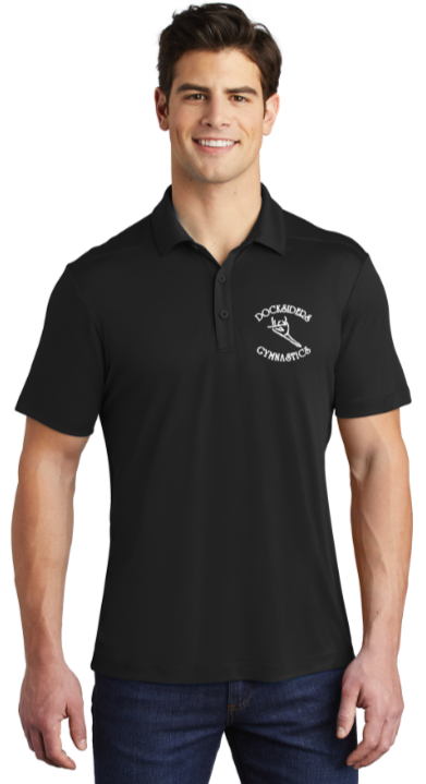Docksiders - Men's Polo (Black or Grey) (EMBROIDERED)