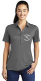 Docksiders - Women's Polo (Black or Grey) (EMBROIDERED)