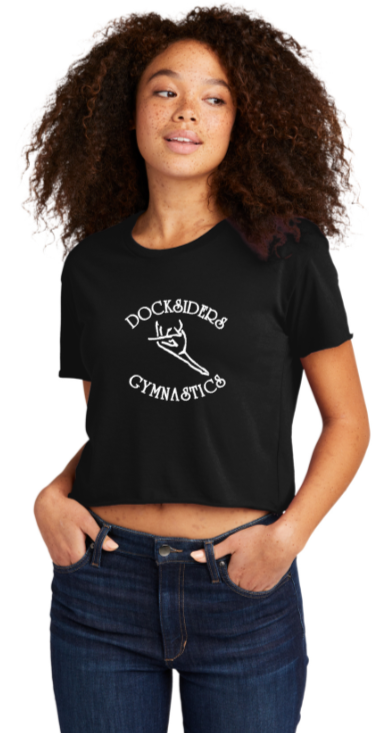 Docksiders - Official - Cali Crop Tee (Black, Charcoal or White)