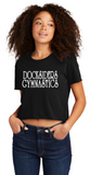 Docksiders - Letters - Cali Crop Tee (Black, Charcoal or White)