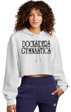 Docksiders - Letters - Champion Cropped Cut-Off Hooded Sweatshirt (Black, White, Grey and Charcoal)