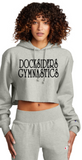 Docksiders - Letters - Champion Cropped Cut-Off Hooded Sweatshirt (Black, White, Grey and Charcoal)