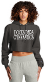 Docksiders - Letters - Champion Cropped Cut-Off Hooded Sweatshirt (Black, White, Grey and Charcoal)