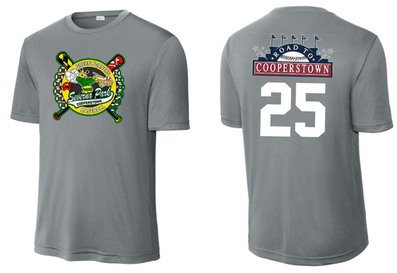 2025 Cooperstown - Performance Short Sleeve (Green or Charcoal)