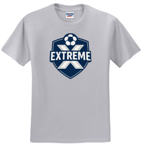 Extreme Soccer- Short Sleeve Shirt (White or Silver)