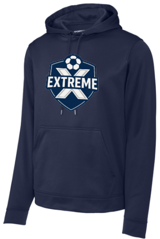 Extreme Soccer - Performance Hoodie Sweatshirt (Navy)