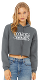 Docksiders - Letters - Women's Sponge Fleece Cropped Hoodie (Black, Storm or Heather Dust)