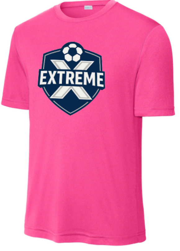 Extreme Soccer - Pink Performance Short Sleeve Shirt