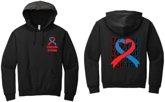 Carlena Strong - Black Hoodie Sweatshirt