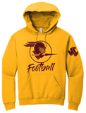 MC Fightin' Knights - Lettered - Hoodie (Gold, Burgundy, Grey or Black)