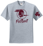 MC Fightin' Knights - Lettered - Short Sleeve T Shirt (Burgundy, Gold, Grey or Black)