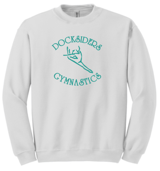 Docksiders - Official TEAL - Crew Neck Sweatshirt (White, Black or Grey)