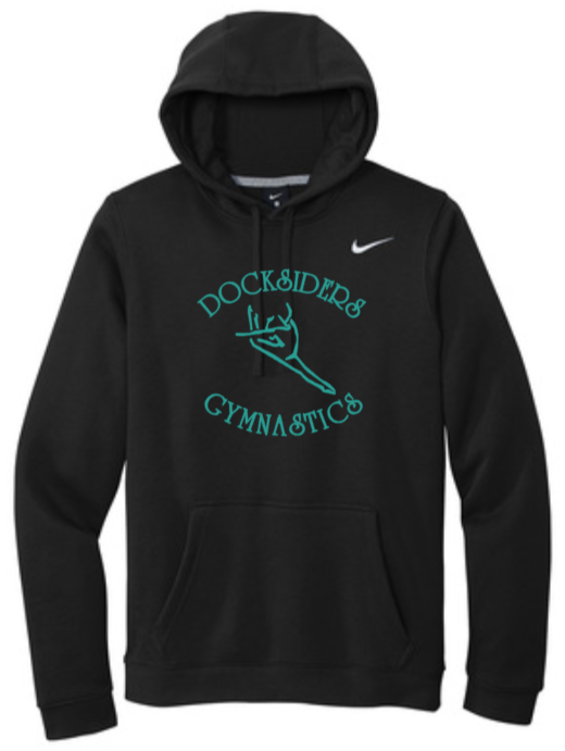 Docksiders Official TEAL Nike Hoodie Black Grey or White Crab Anchor Apparel