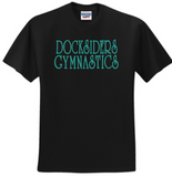 Docksiders - Letters TEAL - DISTRICT Short Sleeve Shirt (White, Black or Grey)