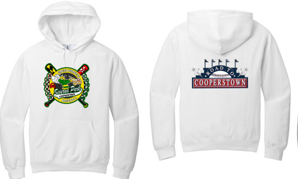 2025 Cooperstown - Hoodie Sweatshirt (White, Black or Grey)