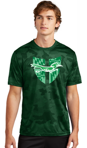 MSCS - RUNNING - Camo Hex Performance SS T-shirt