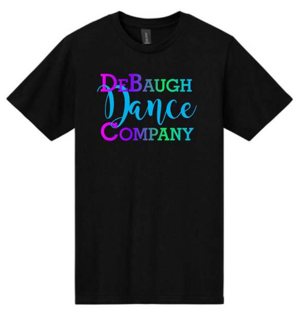 DeBaugh - Black Mid Weight Short Sleeve T Shirt