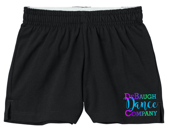 DeBaugh - Black Women's Jersey Knit Squad Short