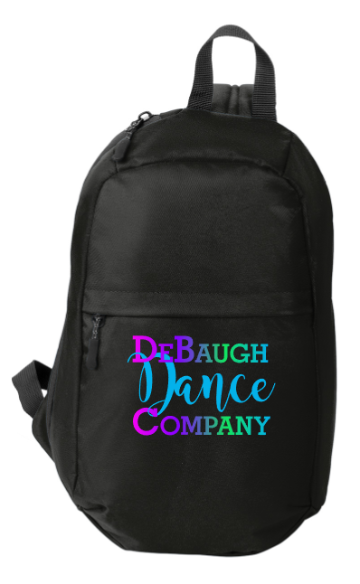 DeBaugh - Black Crossbody Backpack