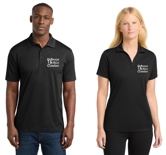 DeBaugh - Black Short Sleeve Polo Shirt