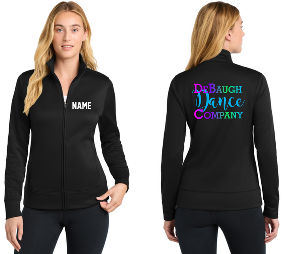 DeBaugh - Black Warm Up Jacket (Youth, Ladies & Adult)