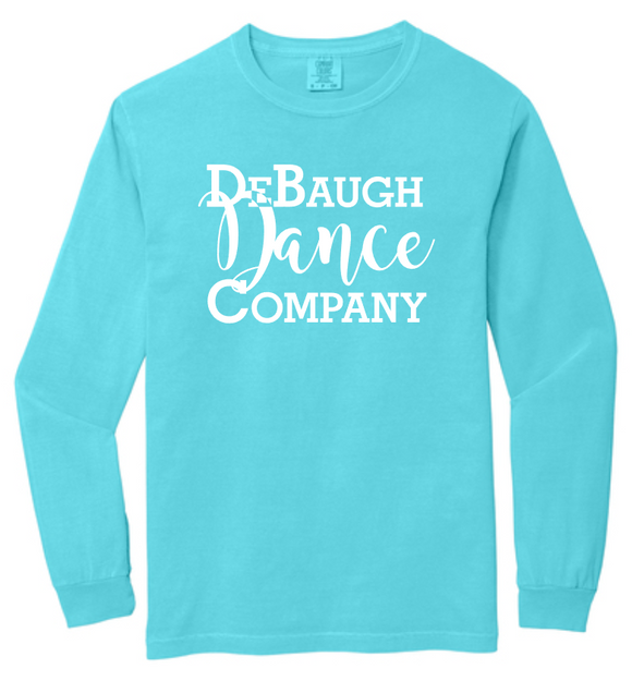 DeBaugh - Teal Comfort Colors Long Sleeve Shirt