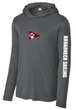 Broadneck Sailing - UV Performance Long Sleeve Hoodie Shirt (Black or Dark Smoke)