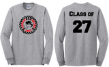 GB Class of 27 - 27 - Long Sleeve Shirt (Grey, Black or Red)