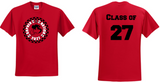 GB Class of 27 - 27 - Short Sleeve Shirt (Grey, Black or Red)