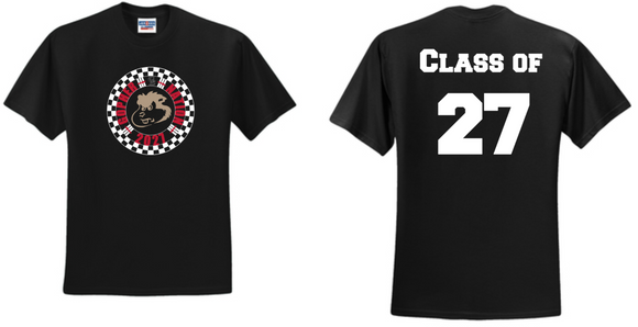 GB Class of 27 - 27 - Short Sleeve Shirt (Grey, Black or Red)