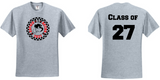 GB Class of 27 - 27 - Short Sleeve Shirt (Grey, Black or Red)