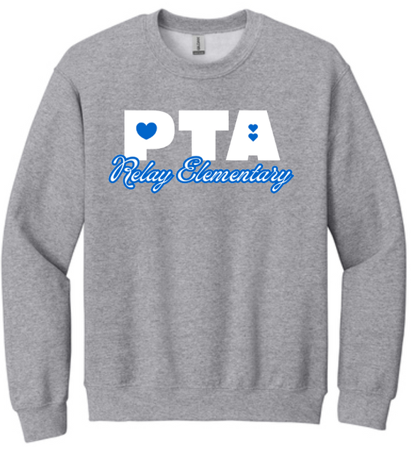 Relay ES - PTA - Grey Crewneck Sweatshirt