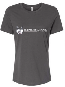 St. Joseph - Wolfie Long - Ladies Short Sleeve Shirt (Asphalt, Maroon, Black or Pink)