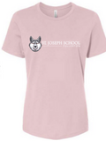St. Joseph - Wolfie Long - Ladies Short Sleeve Shirt (Asphalt, Maroon, Black or Pink)