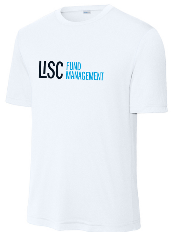 Lisc Fund Management - White Performance Short Sleeve Shirt