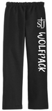 St. Joseph - Open Bottom Sweatpants (Grey or Black)