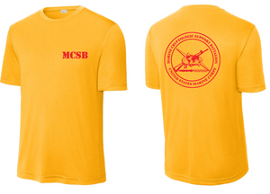 Turducken Bowl - Yellow with Red Performance Short Sleeve Shirt - Order by 11/7
