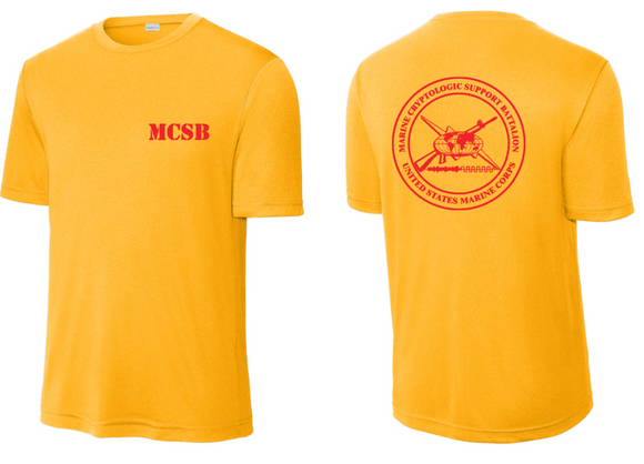 Turducken Bowl - Yellow with Red Performance Short Sleeve Shirt - Order by 11/7